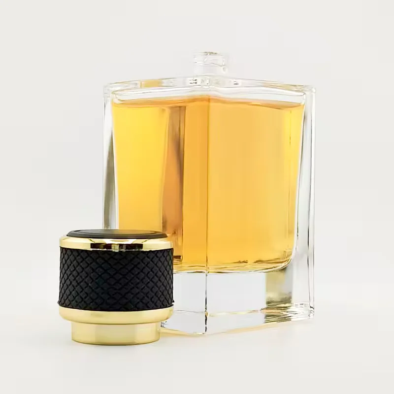 Black Square Glass Perfume Bottle image 4