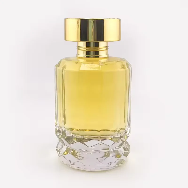 Round Glass Perfume Bottle