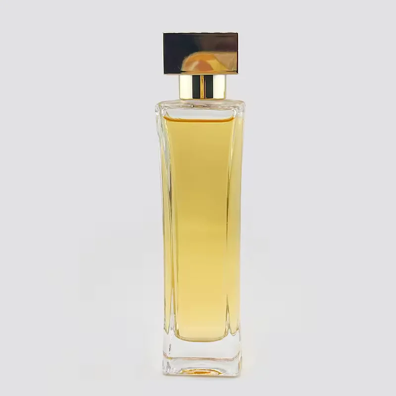 Black Square Glass Perfume Bottle