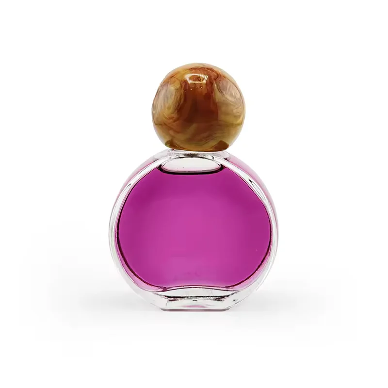 Refillable Unique Perfume Bottles with crystal Cap Luxury Perfume Bottle