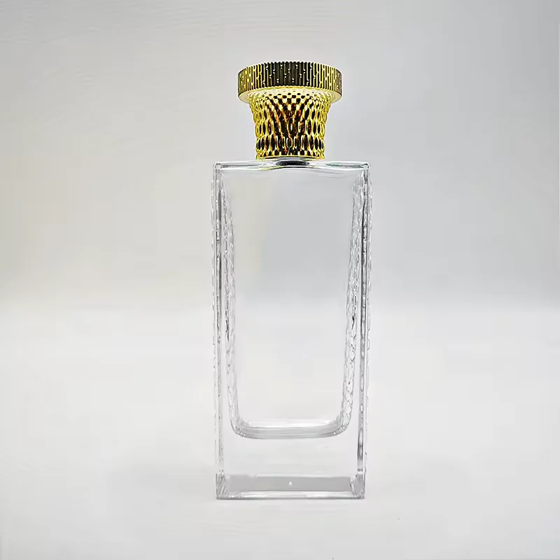 Square Glass Perfume Bottle