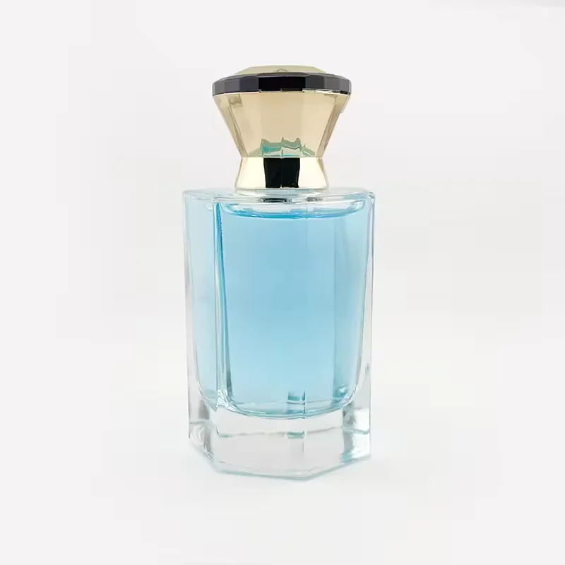 Clear Glass Perfume Bottle with Custom Logo
