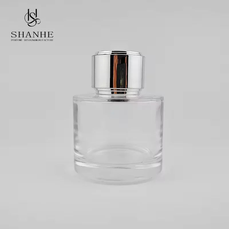 Clear Glass Perfume Bottle