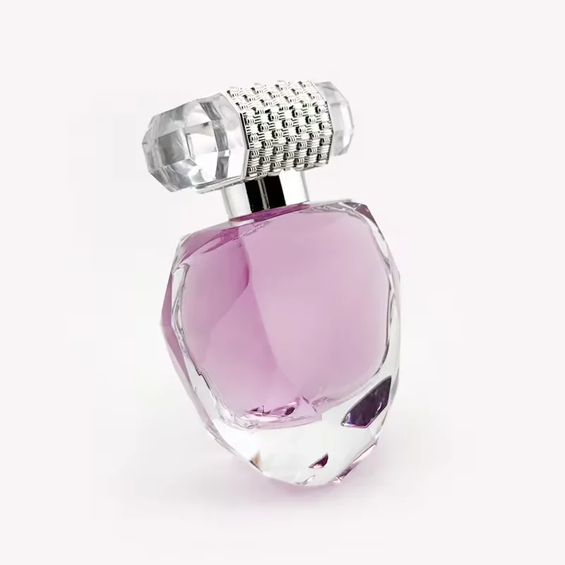Hot Sales Custom Cosmetic Empty Heart Shape Perfume Glass Bottle - image 2