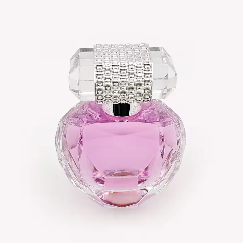 Hot Sales Custom Cosmetic Empty Heart Shape Perfume Glass Bottle - image 4