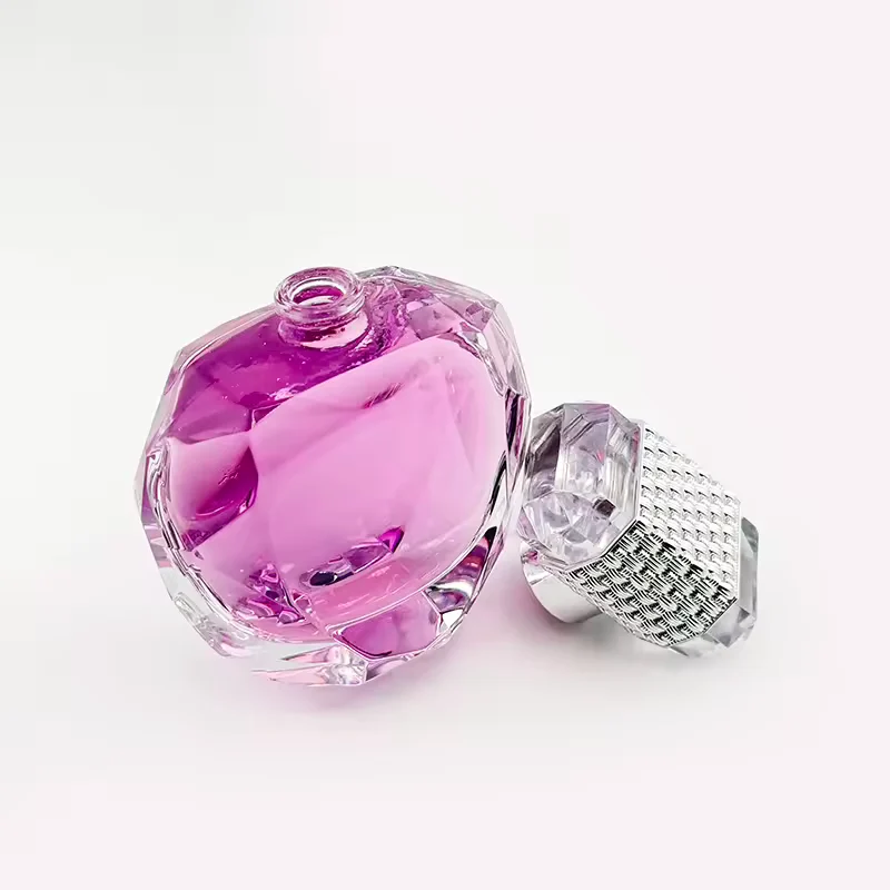 Hot Sales Custom Cosmetic Empty Heart Shape Perfume Glass Bottle - image 5