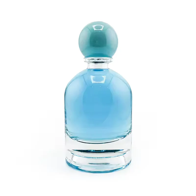 Cylindrical Glass Perfume Bottle