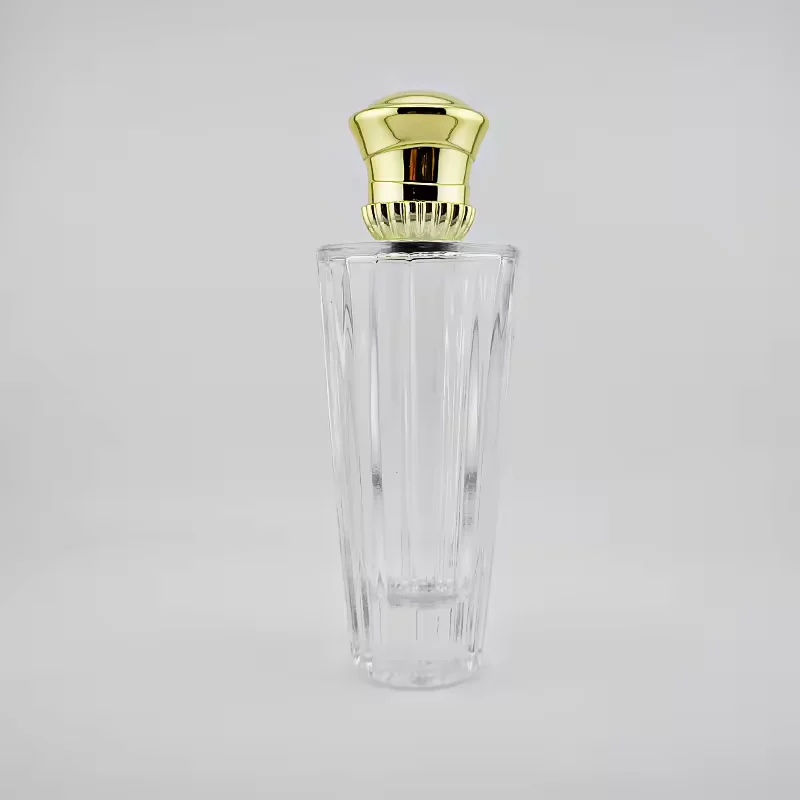 Cylindrical Glass Perfume Bottle