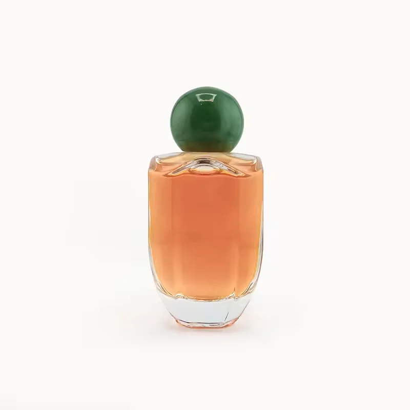 Cylindrical Glass Perfume Bottle