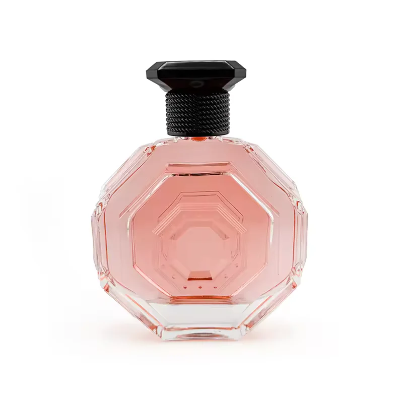 Black Glass Perfume Bottle