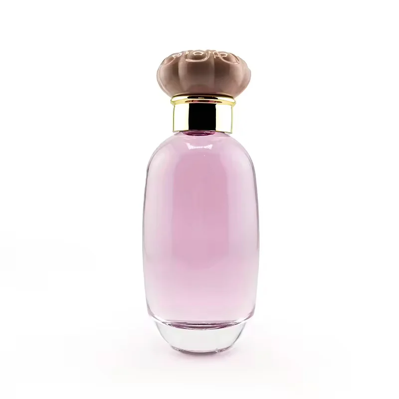 Gradient Round Glass Perfume Bottle