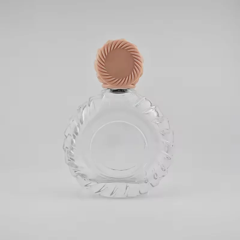 Custom Empty Perfume Glass Bottles with Custom Logo Screen Printing or