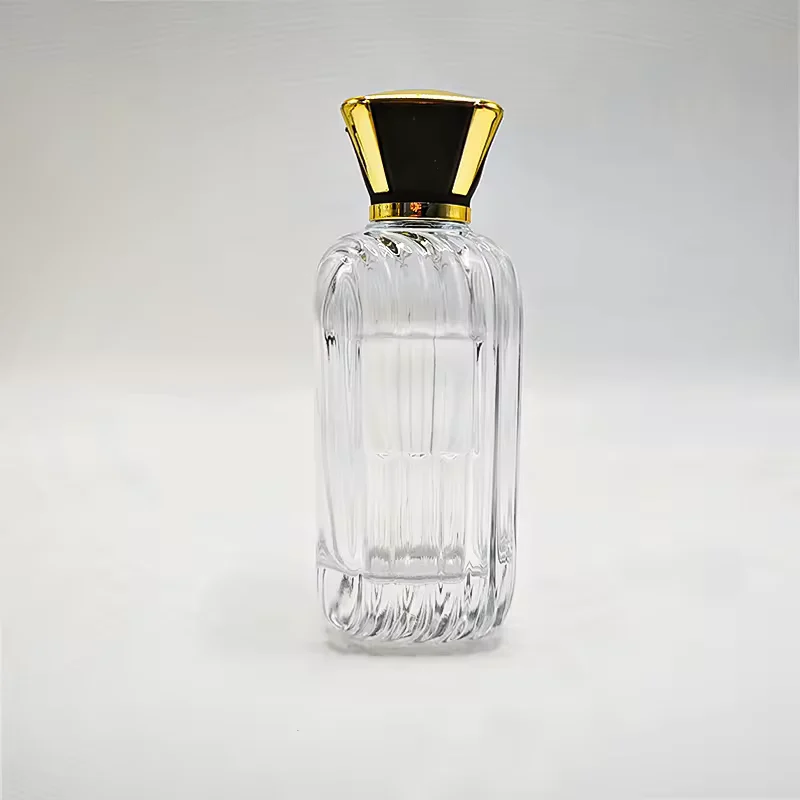 Cylindrical Glass Perfume Bottle with Gift Box