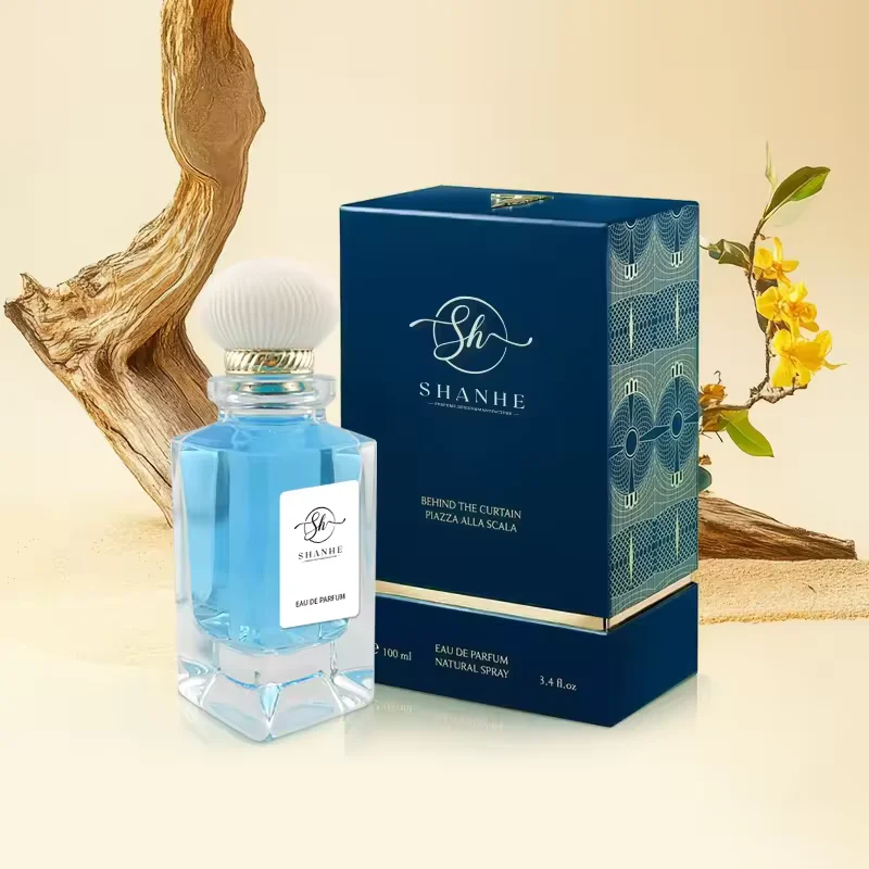 Square Glass Perfume Bottle