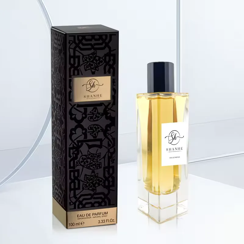 Clear Glass Perfume Bottle with Refillable Design