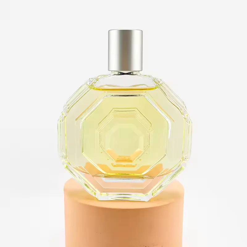 Round Glass Perfume Bottle
