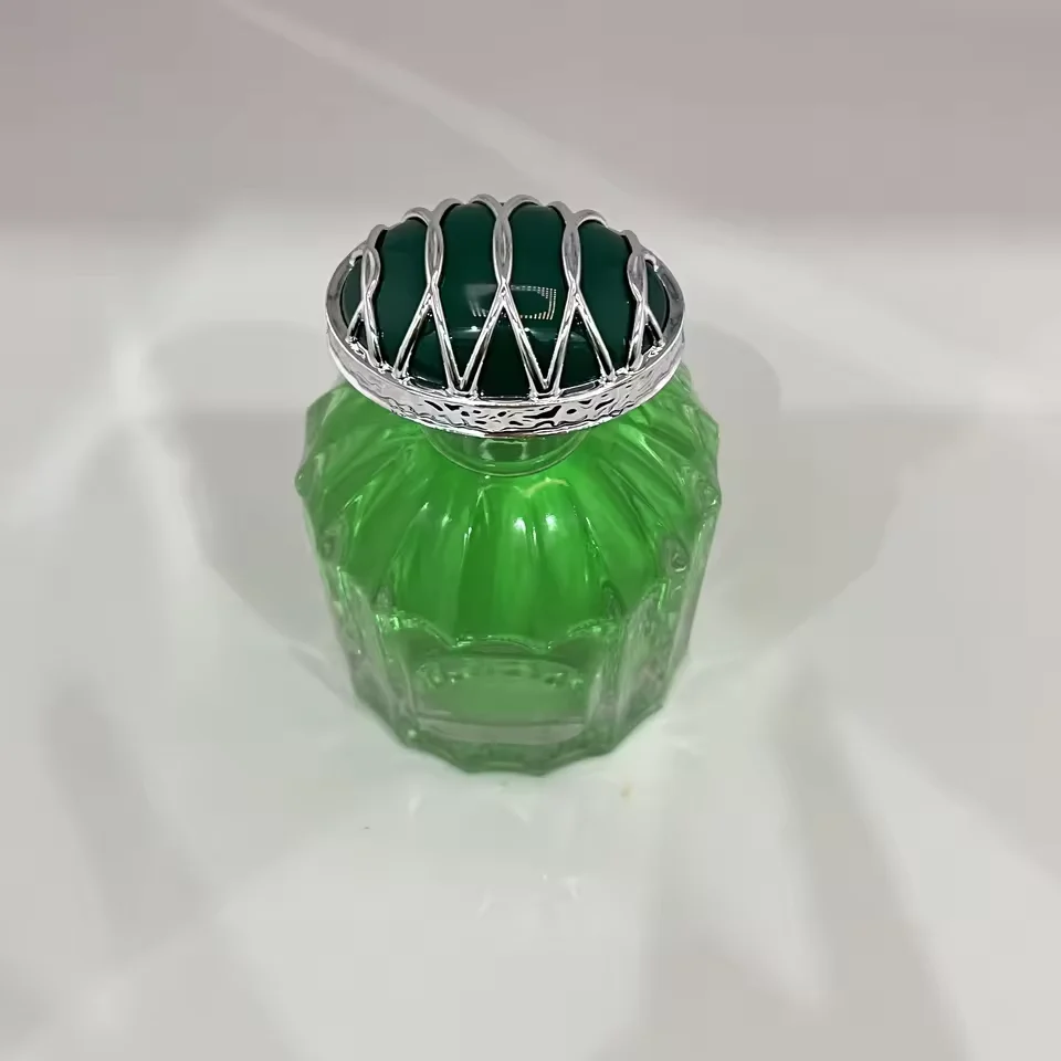 Cylindrical Glass Perfume Bottle with Gift Box
