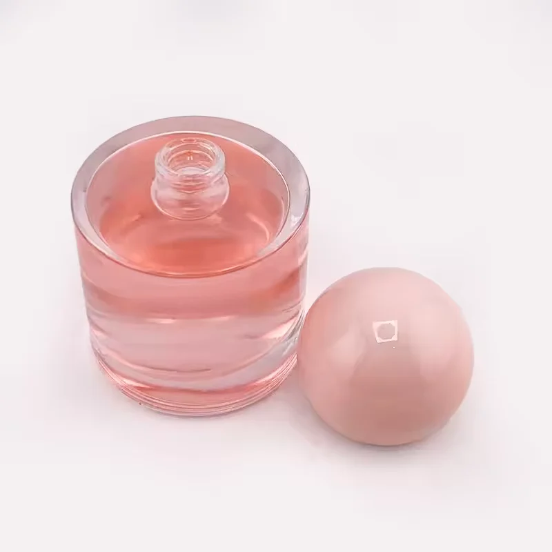 Round Glass Perfume Bottle with Gift Box