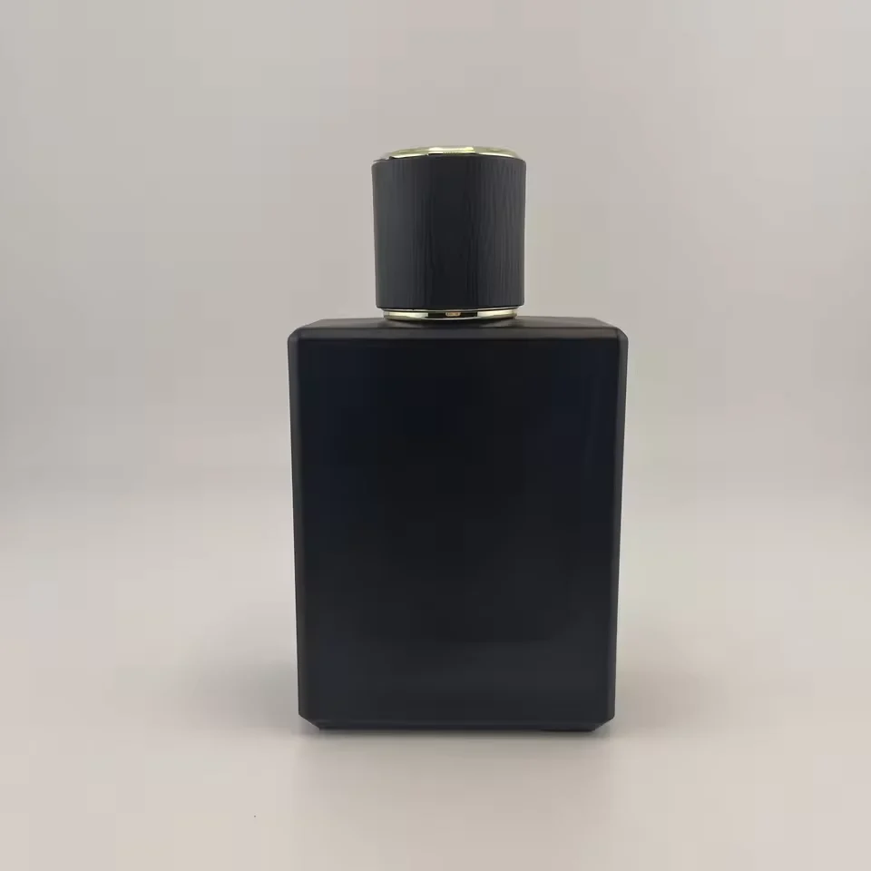 Frosted Square Glass Perfume Bottle