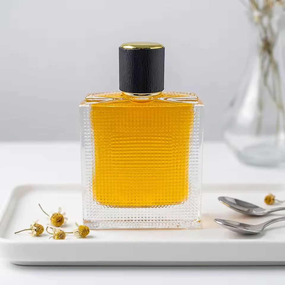 Square Glass Perfume Bottle