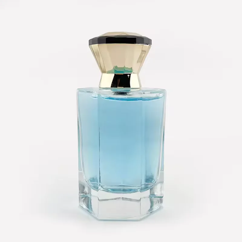 Round Glass Perfume Bottle