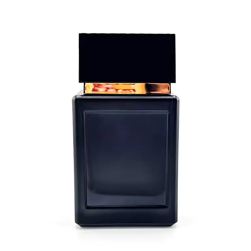 Frosted Square Glass Perfume Bottle