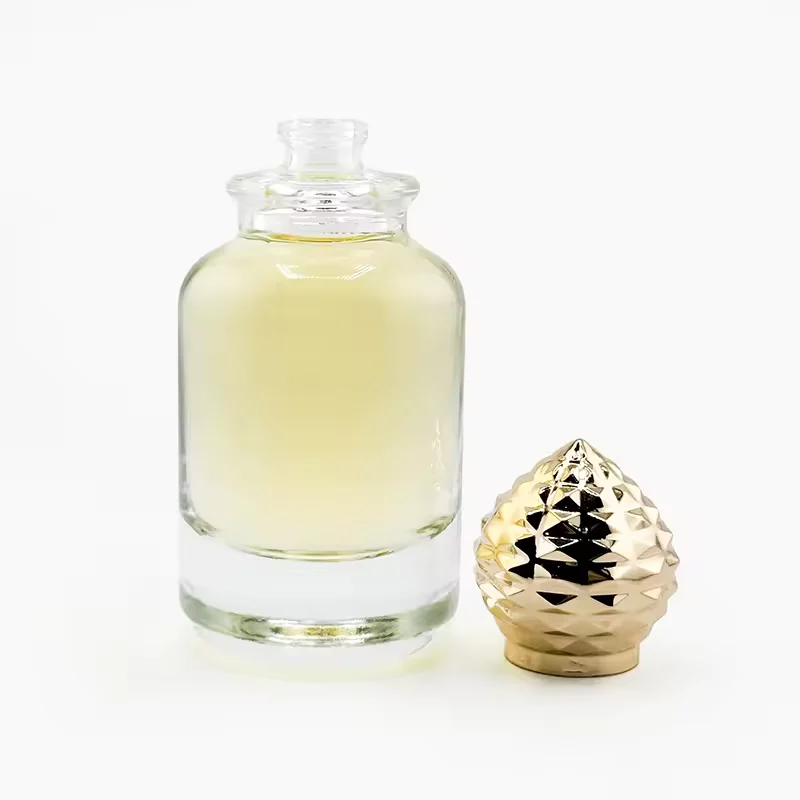 Perfume Plastic Lid Glass Perfume Bottle Perfume Glass Bottle Glass Bottles