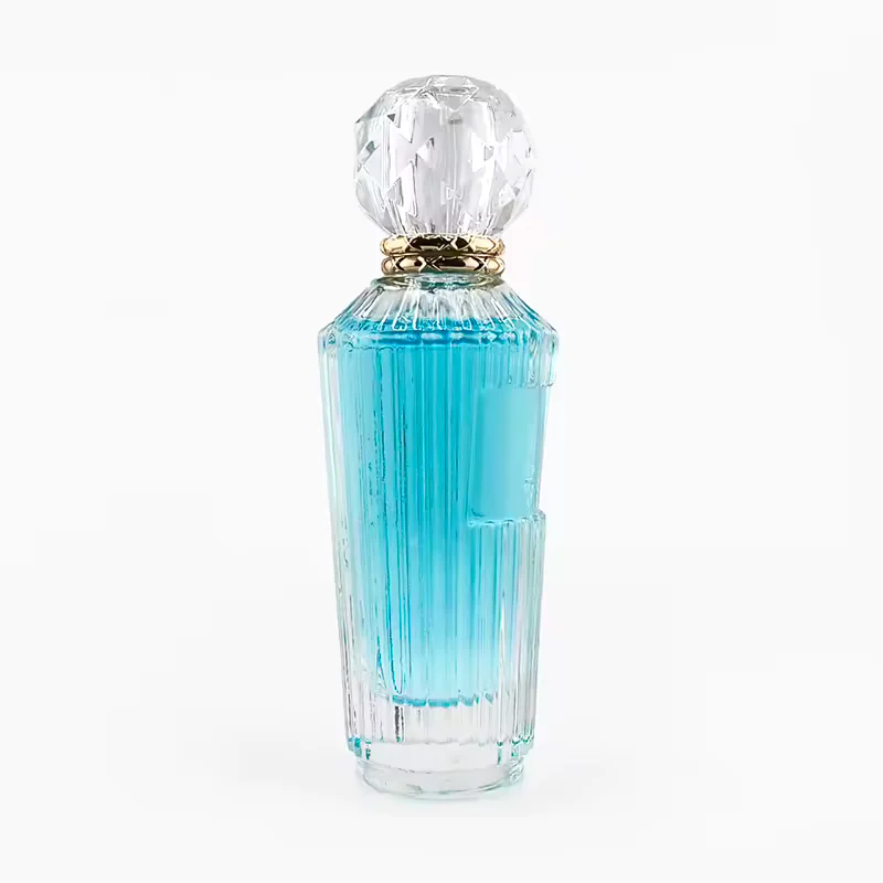 Cylindrical Glass Perfume Bottle with Custom Logo