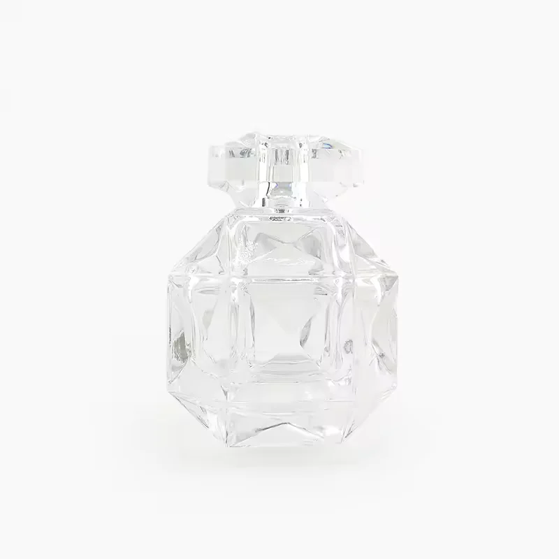 Round Glass Perfume Bottle