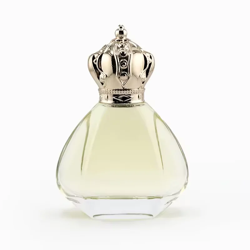 Parfum Glass Luxury Refillable Empty Perfume Bottle with Pump Sprayer Gold