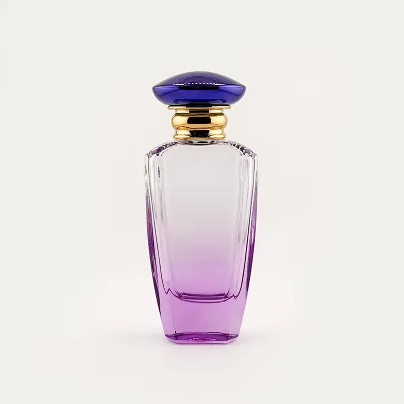 Gradient Square Glass Perfume Bottle