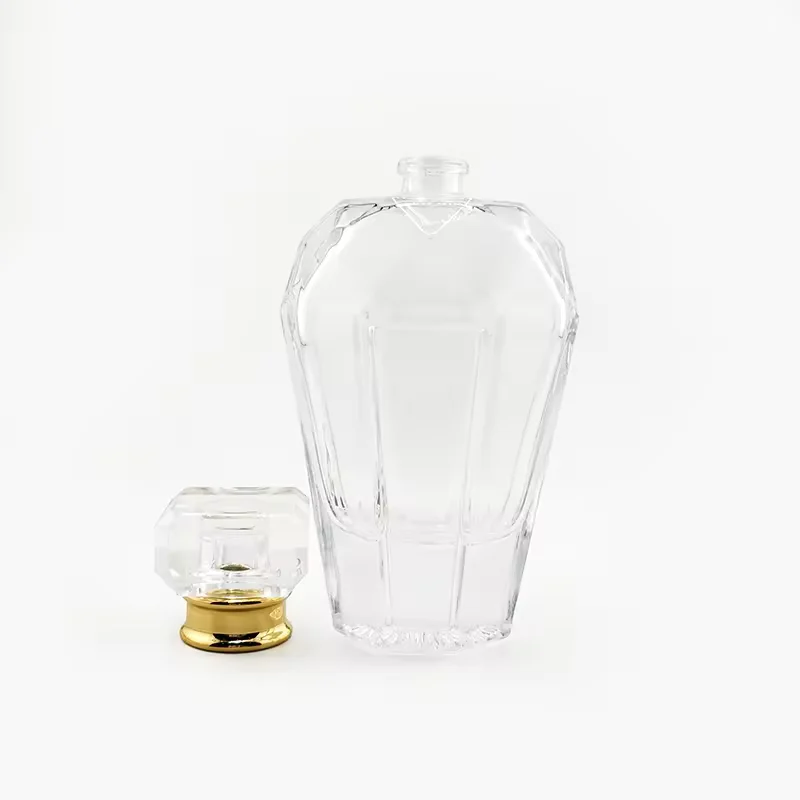 Square Glass Perfume Bottle