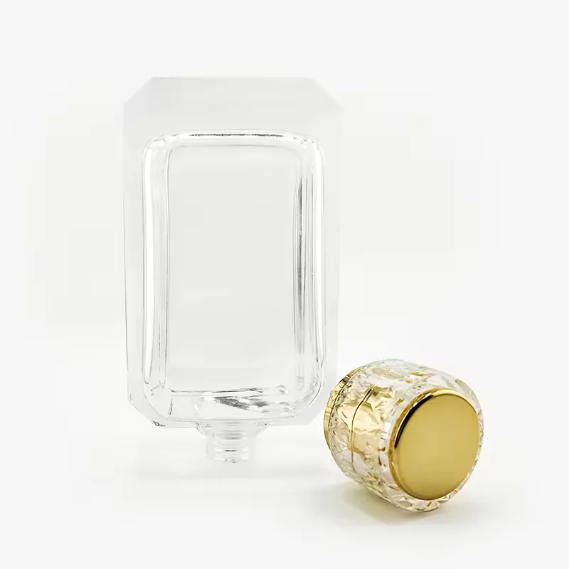 Square Glass Perfume Bottle