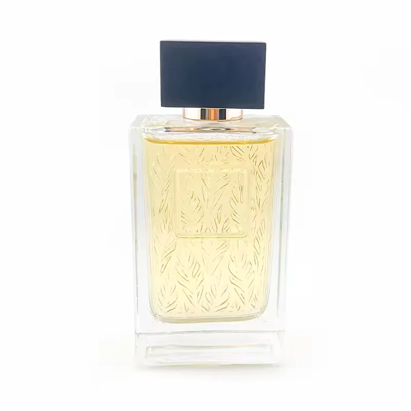 Black Square Glass Perfume Bottle