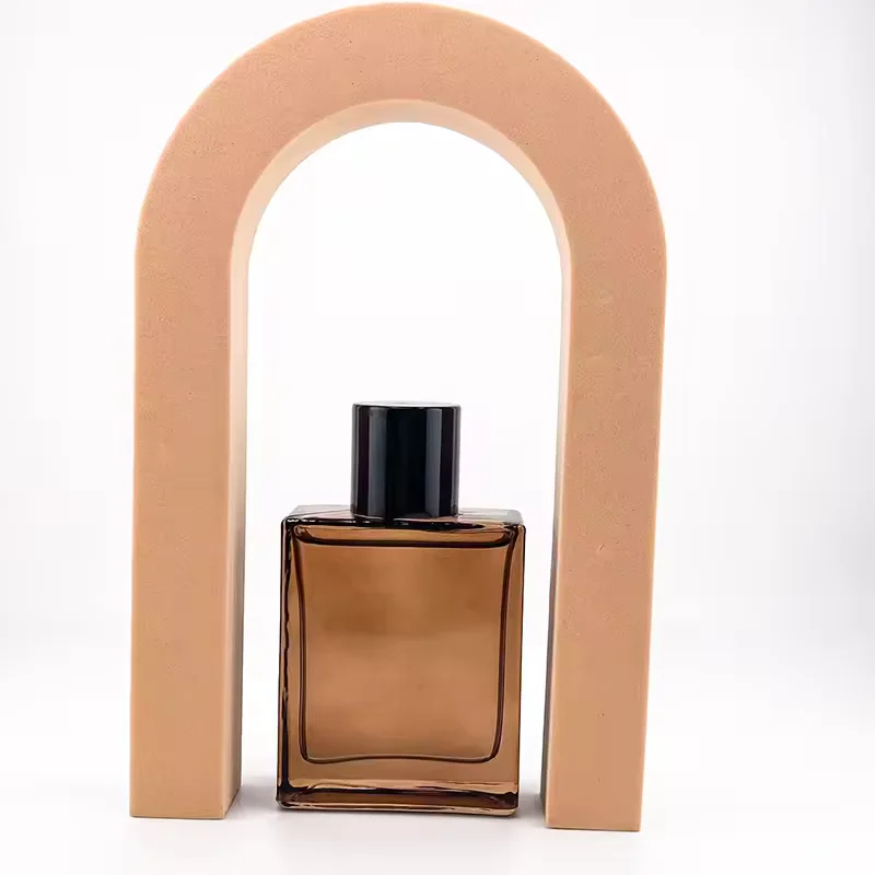 Custom Color Luxury Empty Glass Perfume Bottles Pump Spray Customizable