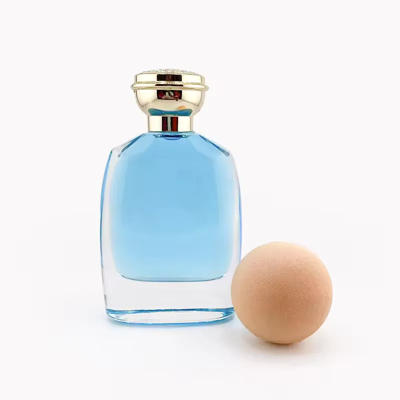 Custom Color Luxury Refillable Perfume Glass Bottles with Pump Sprayer