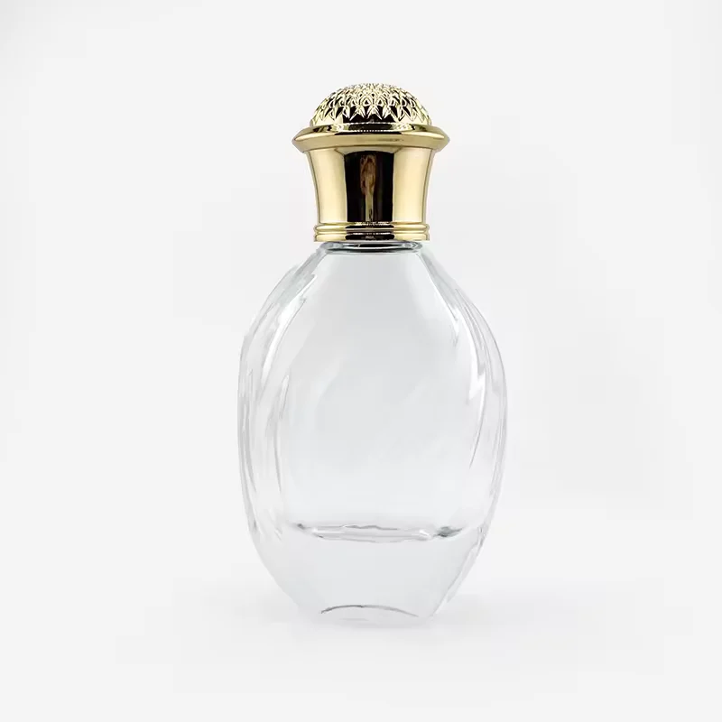 Clear Glass Perfume Bottle