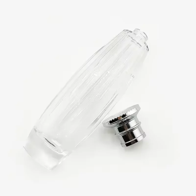 Clear Glass Perfume Bottle with Custom Logo