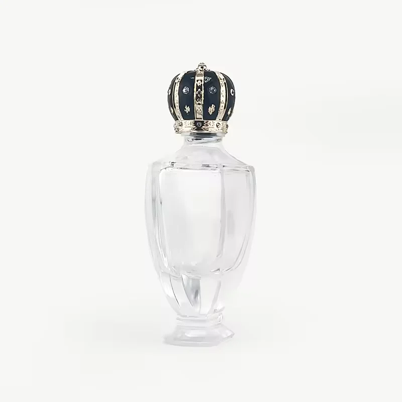 Customizable Glass Perfume Bottles Refillable Pump Sprayer with Silk image 3