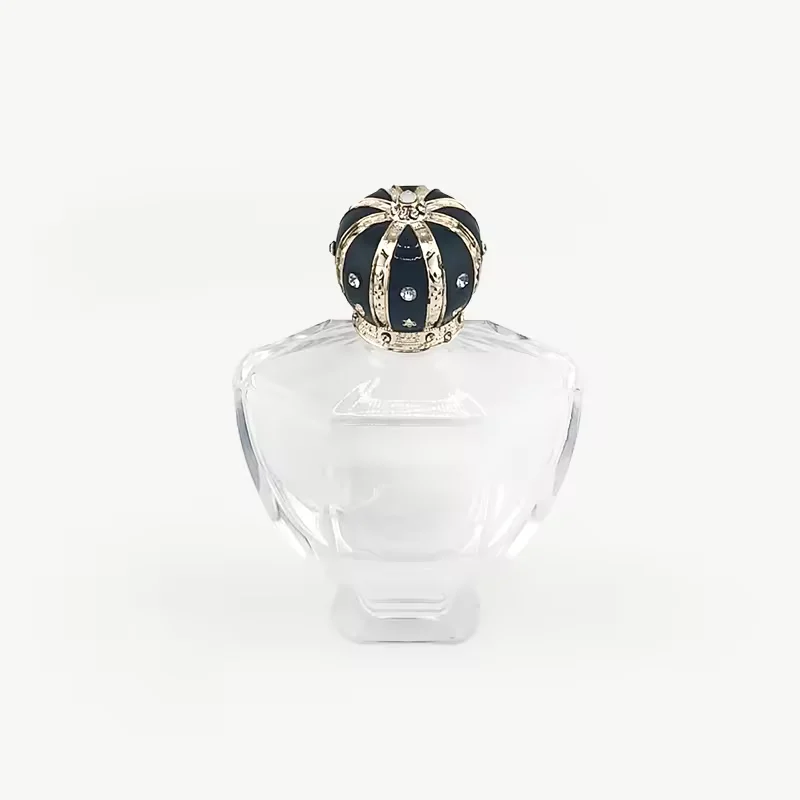 Customizable Glass Perfume Bottles Refillable Pump Sprayer with Silk image 4