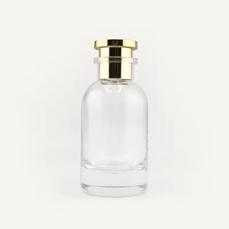 Flint Glass Bottle with Pump Sprayer Custom Logo Packaging
