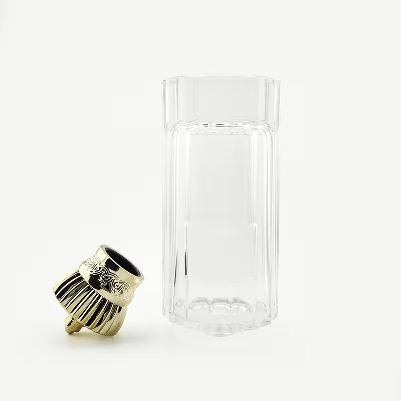 Cylindrical Glass Perfume Bottle