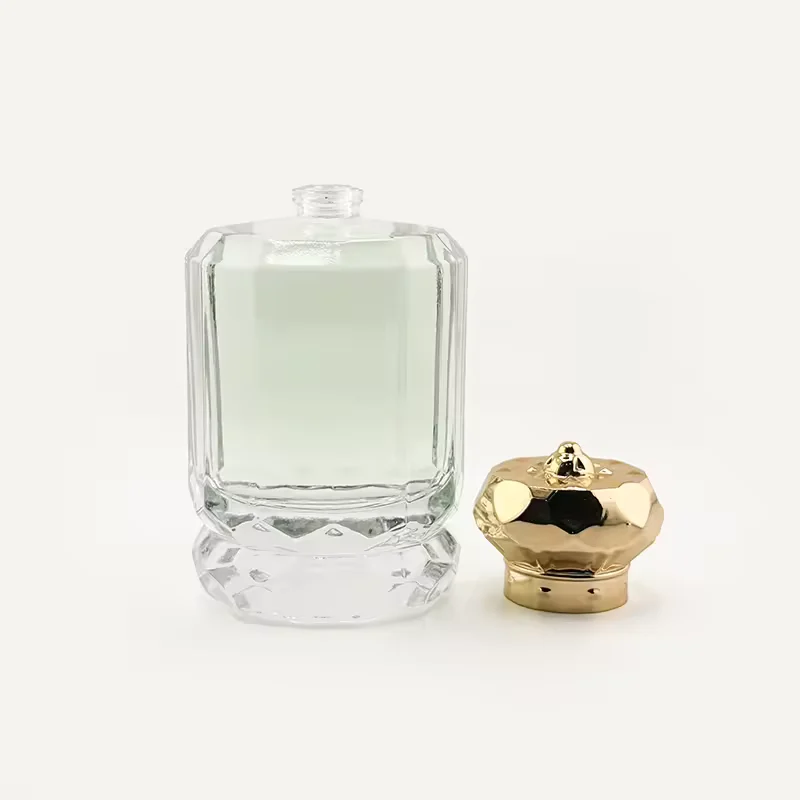 Square Glass Perfume Bottle with Gift Box