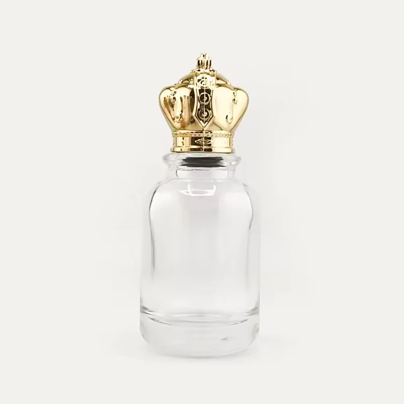 Thick-Base ODM OEM Custom Logo Glass Bottles for Perfume Oil with Cap