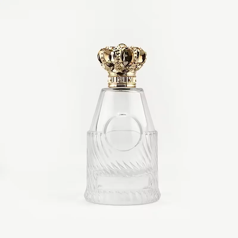 Clear Glass Perfume Bottle