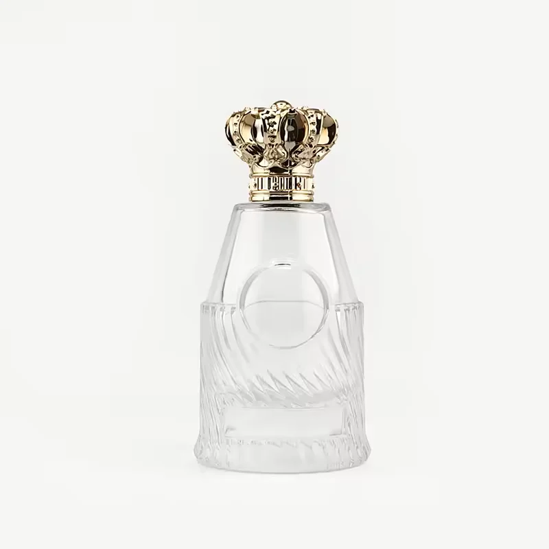 Clear Glass Perfume Bottle