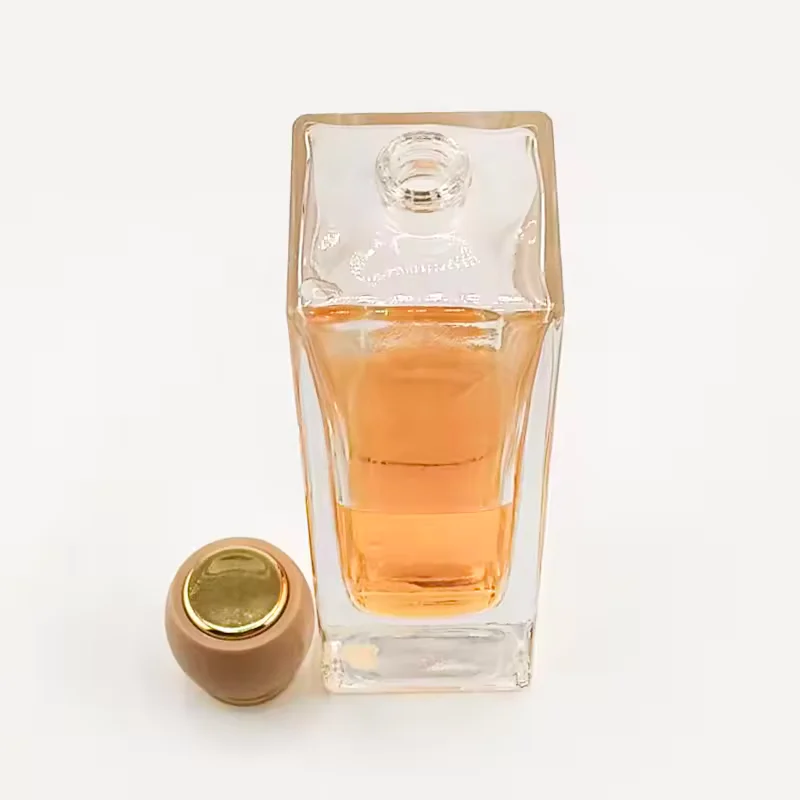 Luxury Empty Glass Perfume Bottles with Custom Label Pump Sprayer image 2