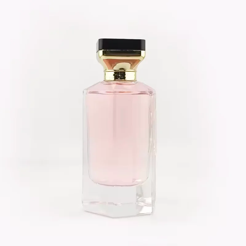 Black Square Glass Perfume Bottle