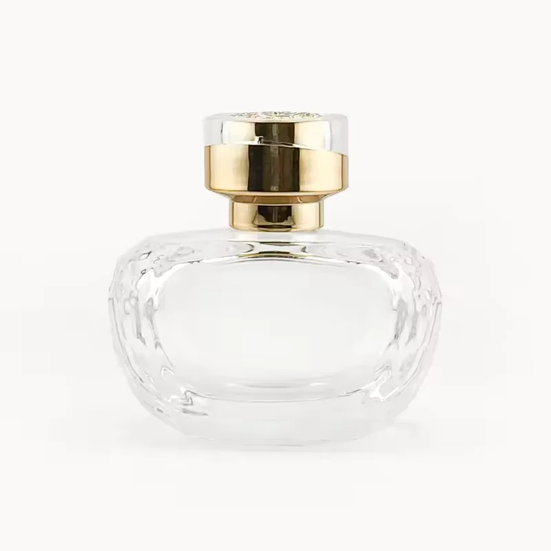 Round Glass Perfume Bottle