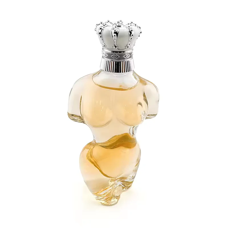 3.4oz Glass Perfume Bottle OEM ODM Brand Parfum Bottle Unique Shape With Box